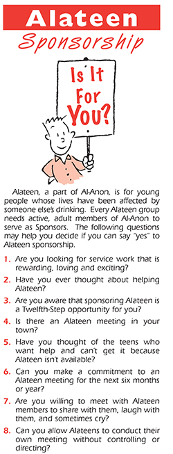 Alateen Sponsorship–Is It for You? (S-27)