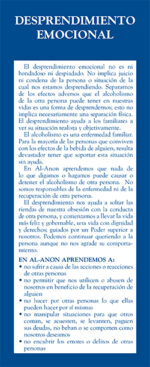 Desprendimiento emocional (SS-19)